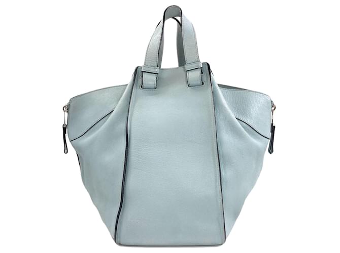 Borsa Loewe Hammock 2-Way Blu chiaro - vista 2