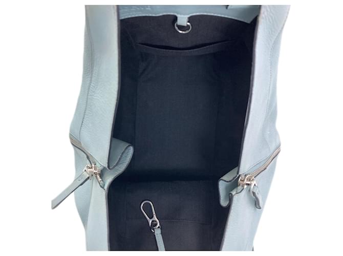 Borsa Loewe Hammock 2-Way Blu chiaro - vista 5