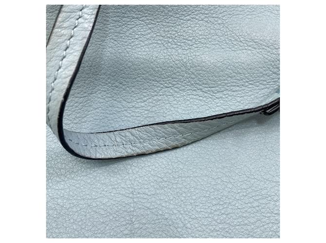 Borsa Loewe Hammock 2-Way Blu chiaro - vista 8