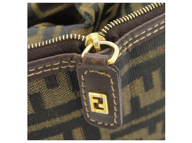 Fendi Zucca Pattern Eco Bag Tote Braun - Ansicht 12