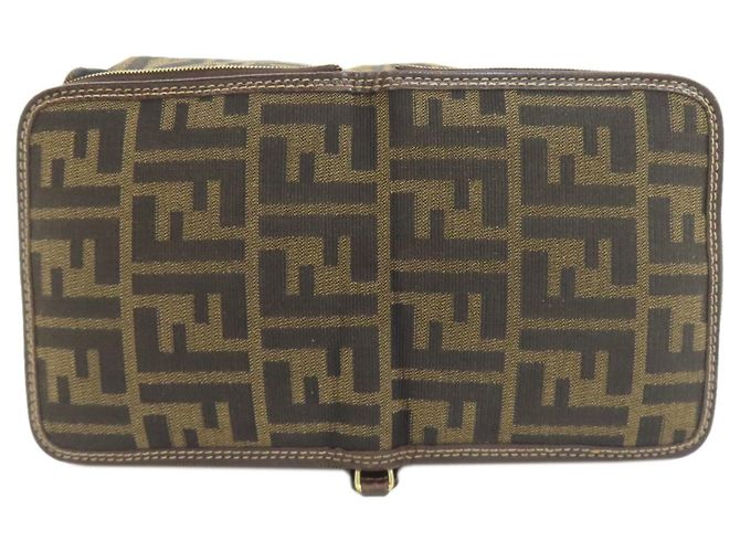 Fendi Zucca Pattern Eco Bag Tote Braun - Ansicht 4