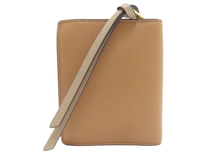 Loewe Anagram Leder-Bifold-Geldbörse Braun - Ansicht 2