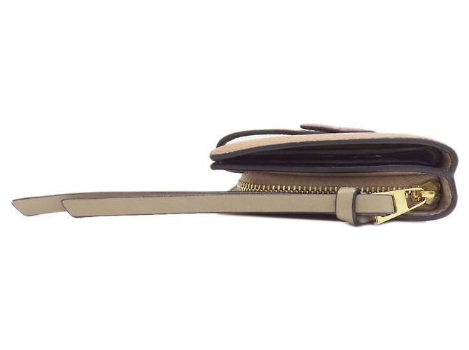 Loewe Anagram Leder-Bifold-Geldbörse Braun - Ansicht 3