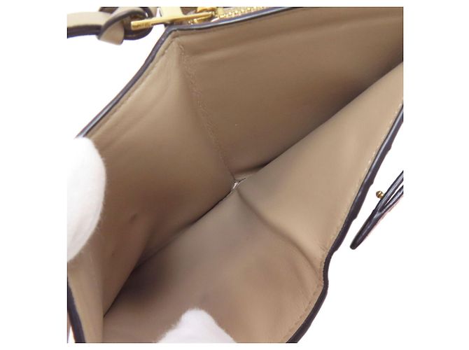 Loewe Anagram Leder-Bifold-Geldbörse Braun - Ansicht 5