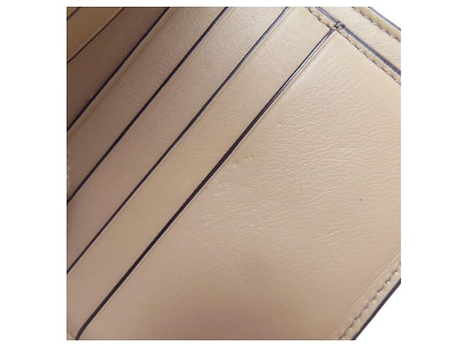 Loewe Anagram Leder-Bifold-Geldbörse Braun - Ansicht 9