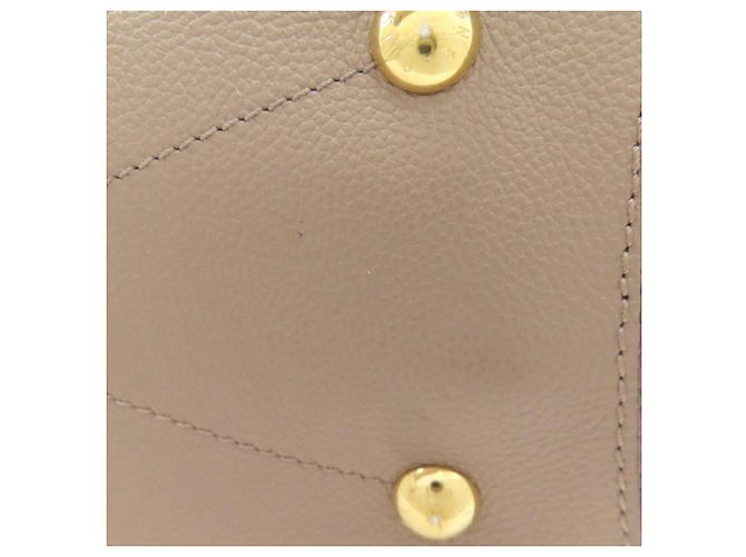 Borsa Louis Vuitton Montaigne MM Taupe - vista 10