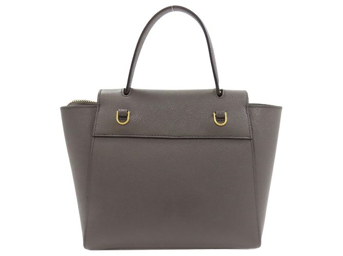 Céline Borsa Celine Belt Bag Nano 2-Way Handbag Marrone - vista 2