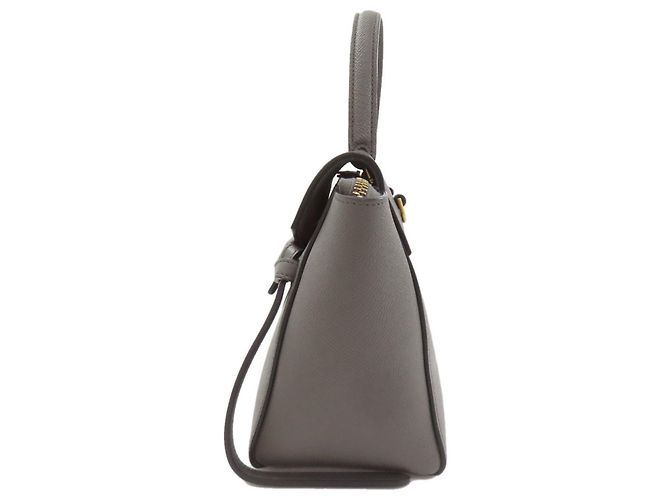 Céline Borsa Celine Belt Bag Nano 2-Way Handbag Marrone - vista 3