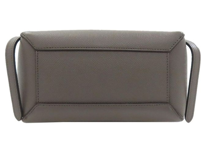 Céline Borsa Celine Belt Bag Nano 2-Way Handbag Marrone - vista 4
