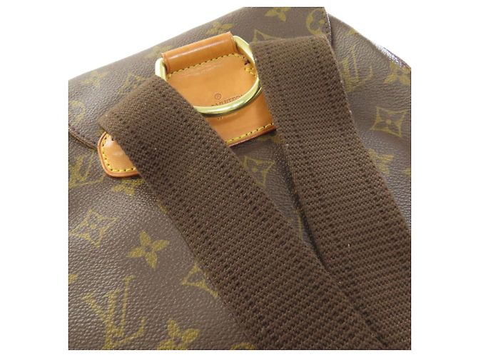 Zaino Louis Vuitton Montsouris GM Monogramma - vista 14