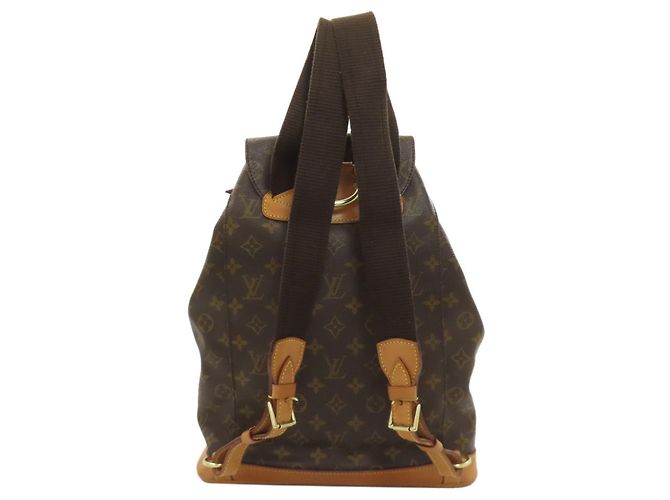 Zaino Louis Vuitton Montsouris GM Monogramma - vista 2