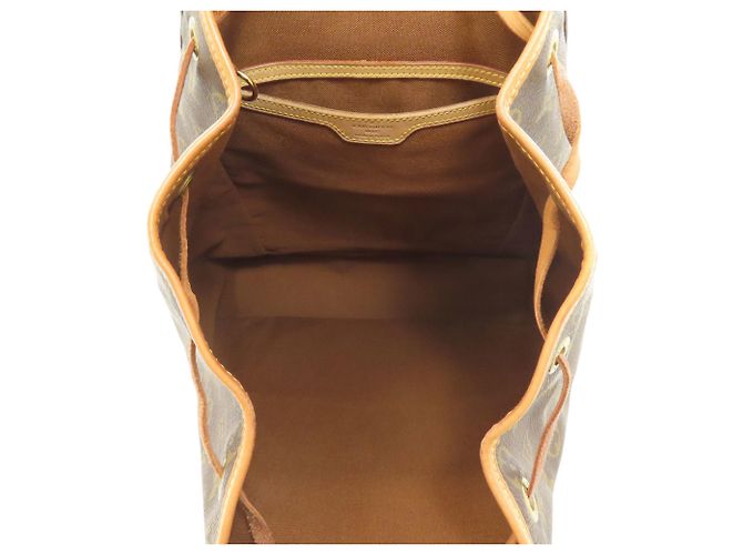 Zaino Louis Vuitton Montsouris GM Monogramma - vista 5