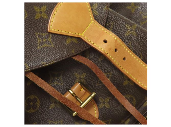 Zaino Louis Vuitton Montsouris GM Monogramma - vista 9