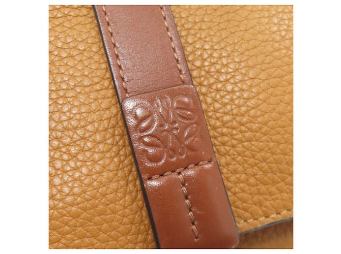 Loewe Anagram Tri-fold Leather Wallet Brown - view 11