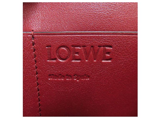 Loewe Anagram Tri-fold Leather Wallet Brown - view 7