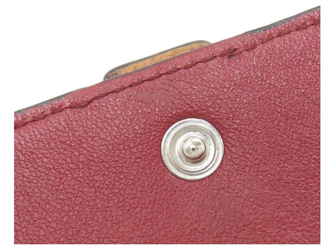 Loewe Anagram Tri-fold Leather Wallet Brown - view 9