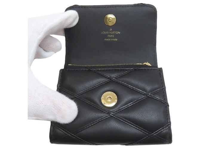 Louis Vuitton Rosalie Münzbeutel Schwarz - Ansicht 4