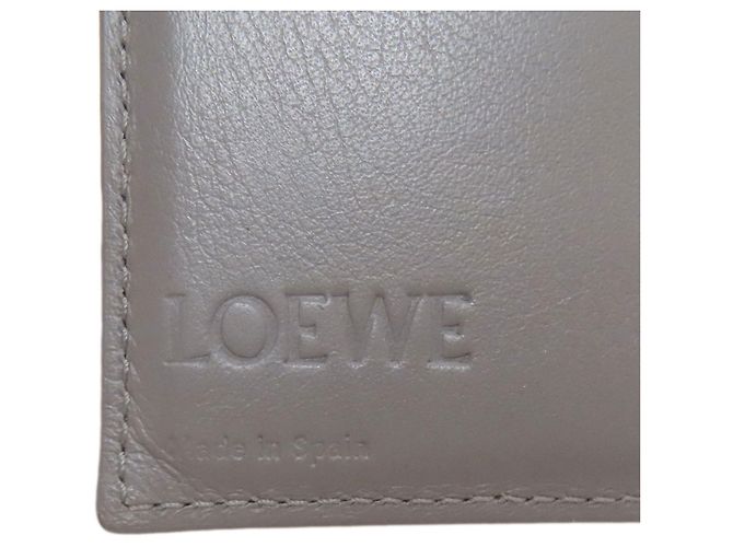 Loewe Anagram Tri-fold Wallet Brown - view 7