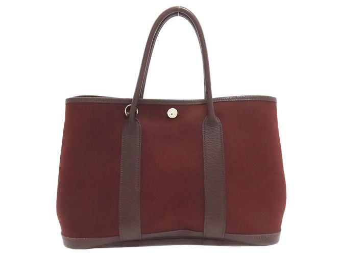 Hermès Bolsa Hermes Garden Party TPM Marrom - vista 2