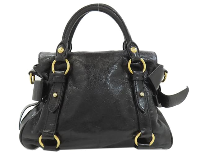 Borsa nera Miu Miu Nero - vista 2