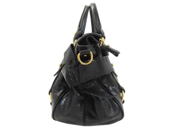 Borsa nera Miu Miu Nero - vista 3