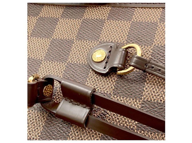 Borsa Tote Louis Vuitton Neverfull MM Damier ebene - vista 11