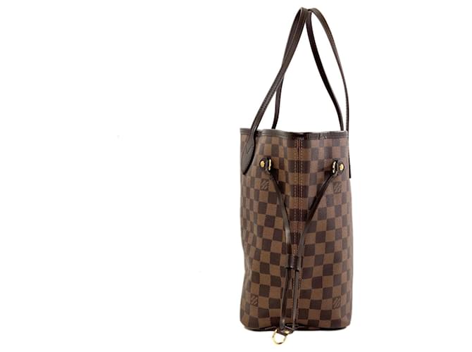 Borsa Tote Louis Vuitton Neverfull MM Damier ebene - vista 3