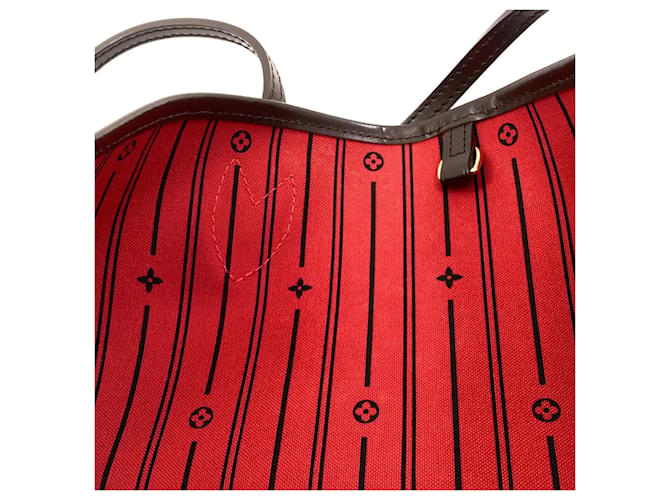 Borsa Tote Louis Vuitton Neverfull MM Damier ebene - vista 8
