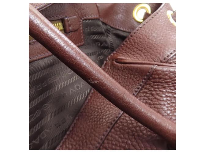 Borsa Tote Prada BR3116 Logo Marrone - vista 17