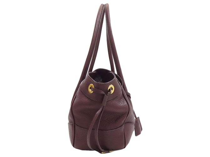 Borsa Tote Prada BR3116 Logo Marrone - vista 3