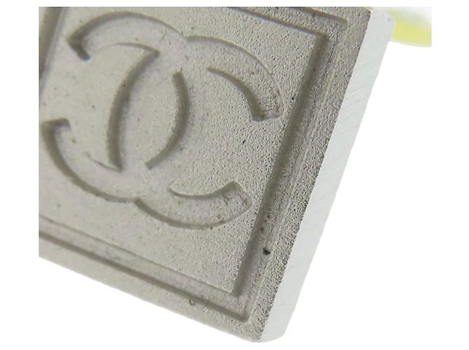 Chanel Coco Mark Silber Clip-Ohrringe - Ansicht 6