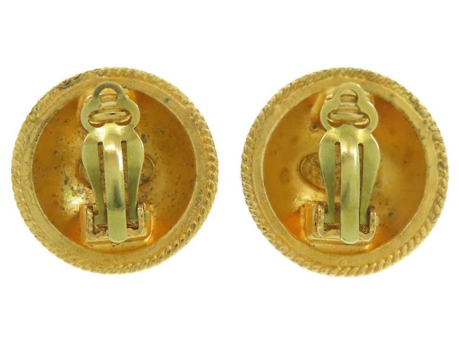 Chanel Coco Mark Clip-Ohrringe Golden - Ansicht 2