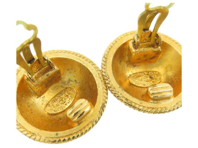 Chanel Coco Mark Clip-Ohrringe Golden - Ansicht 5