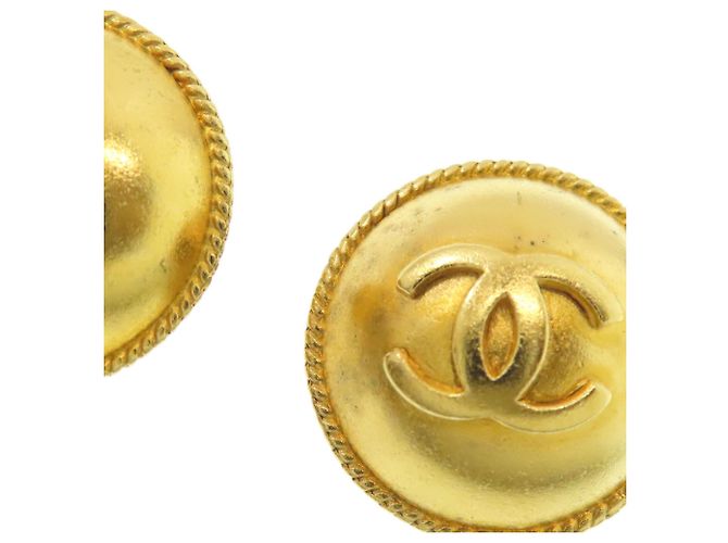 Chanel Coco Mark Clip-Ohrringe Golden - Ansicht 7