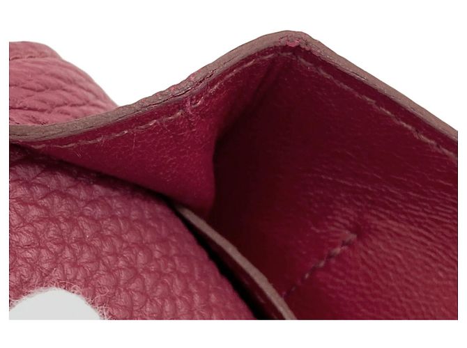 Hermès Hermes Dogon GM Long Wallet Rot - Ansicht 12