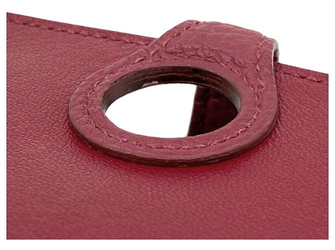 Hermès Hermes Dogon GM Long Wallet Rot - Ansicht 14