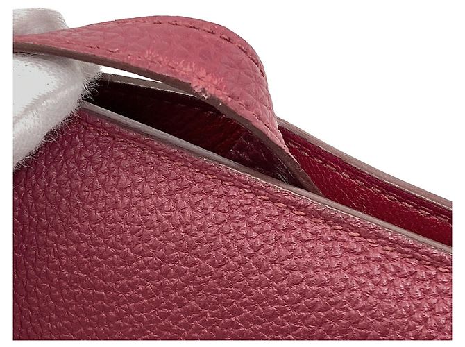 Hermès Hermes Dogon GM Long Wallet Rot - Ansicht 16