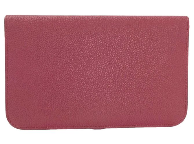 Hermès Hermes Dogon GM Long Wallet Rot - Ansicht 2