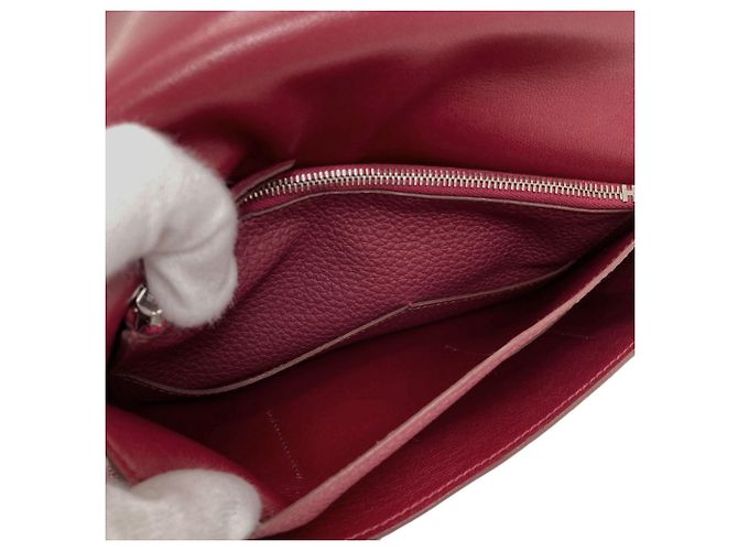 Hermès Hermes Dogon GM Long Wallet Rot - Ansicht 5