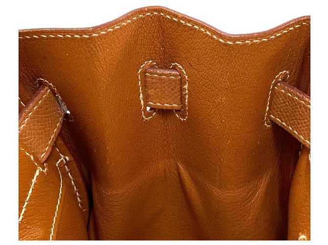 Hermès Borsa Hermes Birkin 30 Gold D'oro - vista 12