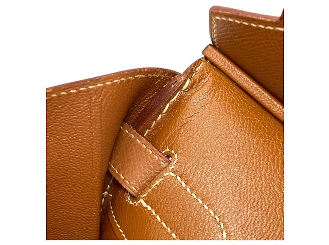 Hermès Borsa Hermes Birkin 30 Gold D'oro - vista 15