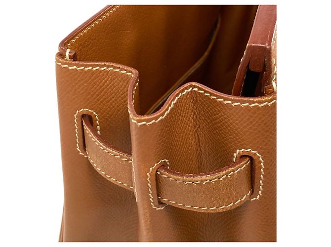 Hermès Borsa Hermes Birkin 30 Gold D'oro - vista 20