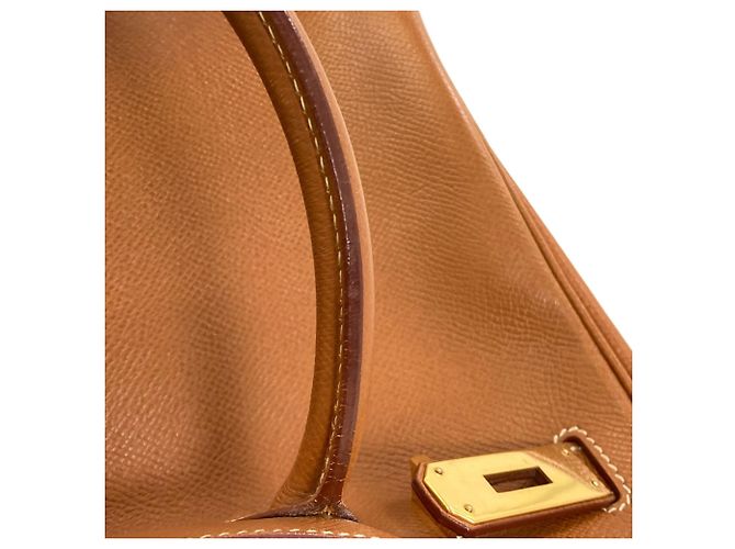 Hermès Borsa Hermes Birkin 30 Gold D'oro - vista 25