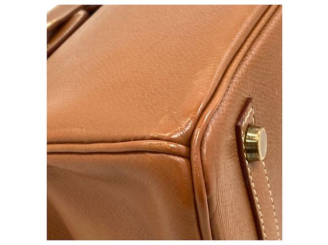 Hermès Borsa Hermes Birkin 30 Gold D'oro - vista 28