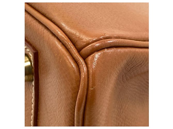 Hermès Borsa Hermes Birkin 30 Gold D'oro - vista 29
