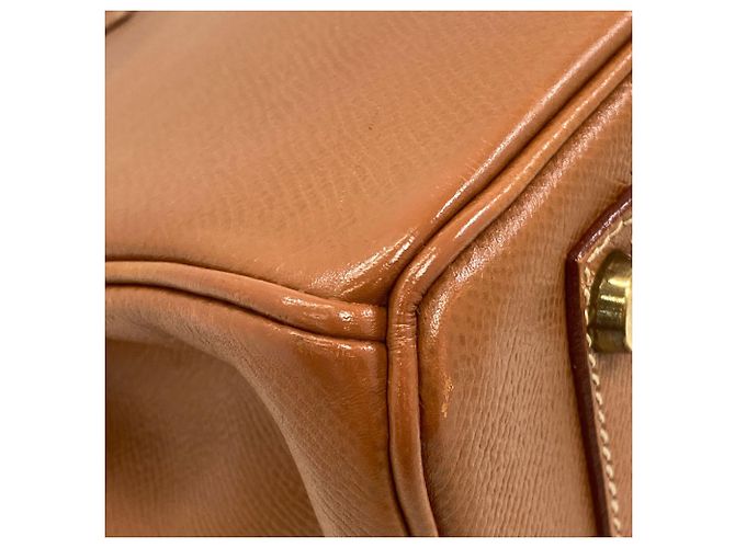 Hermès Borsa Hermes Birkin 30 Gold D'oro - vista 30