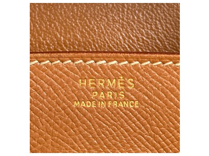 Hermès Borsa Hermes Birkin 30 Gold D'oro - vista 6