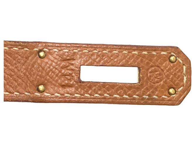 Hermès Borsa Hermes Birkin 30 Gold D'oro - vista 7