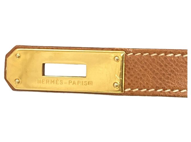 Hermès Borsa Hermes Birkin 30 Gold D'oro - vista 8