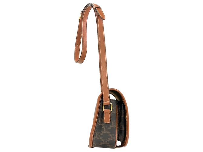 Céline Celine Triomphe Schultertasche Braun - Ansicht 3